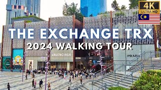 The Newest Luxury Mall in Kuala Lumpur  THE EXCHANGE TRX [4K] MALAYSIA  February 2024 Update