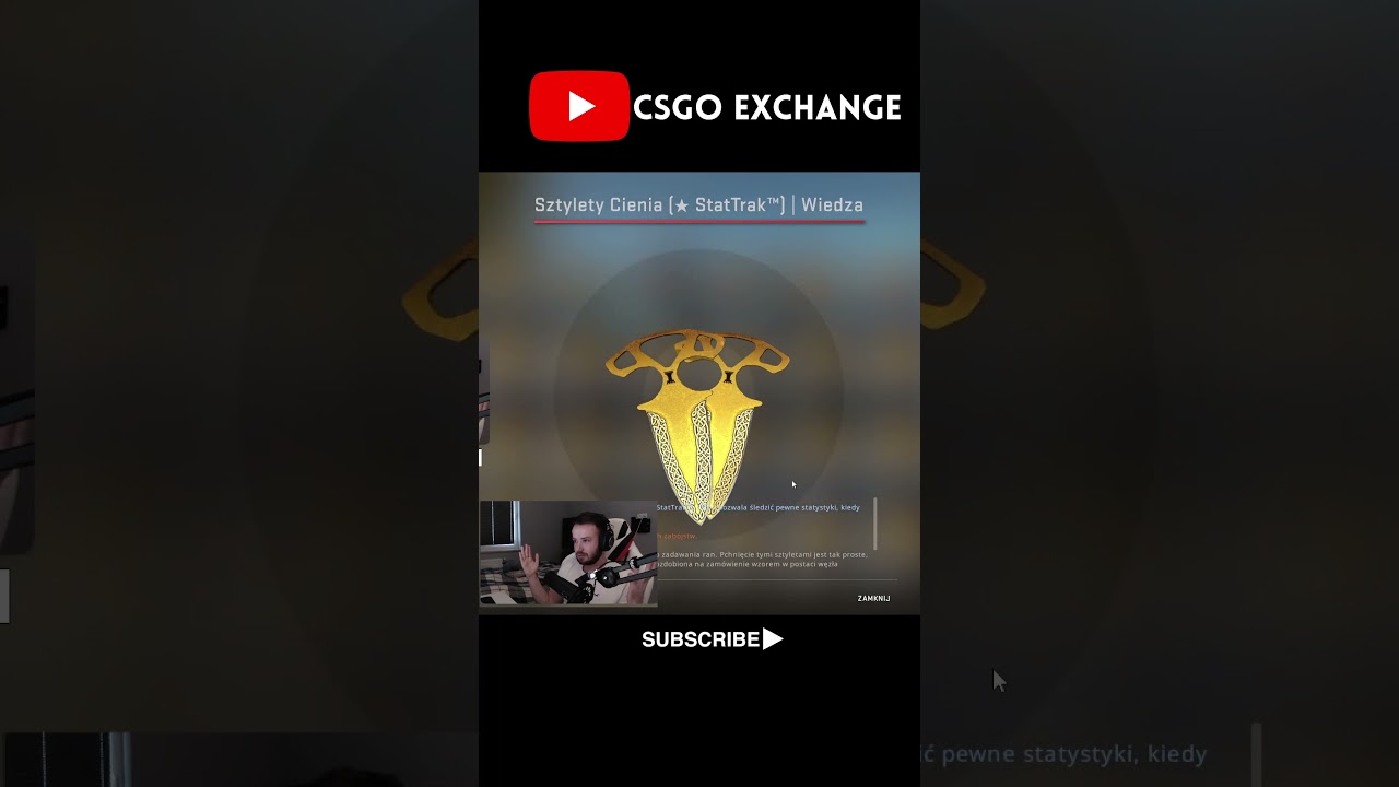 Unboxing shadow daggers lore | CSGO #Shorts