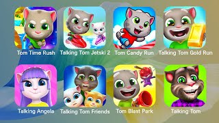 Talking Tom Time Rush, Talking Tom Jetski, Talking Tom Gold Run, Talking Tom Candy Run, Tom Hank… screenshot 5