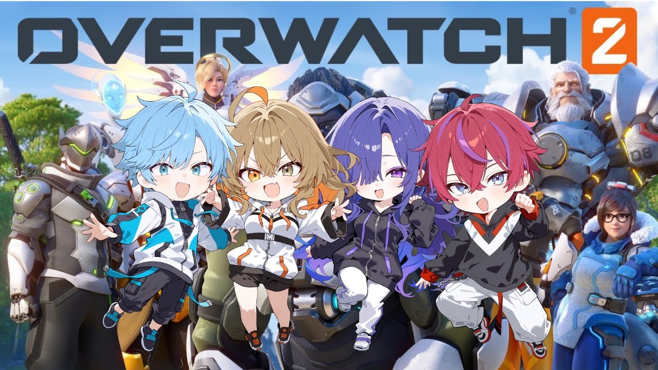 オーバーウォッチ2】　今日はげらぴぽでやります！