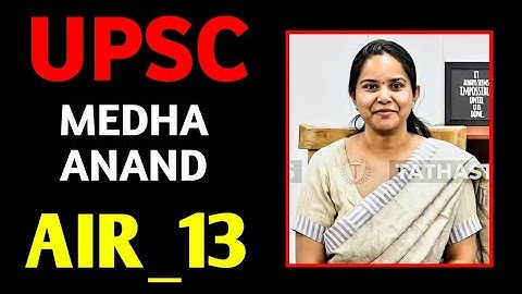 Medha Anand UPSC Topper || Mock Interview || RANK_13 || Dr.Tanu Jain Ma