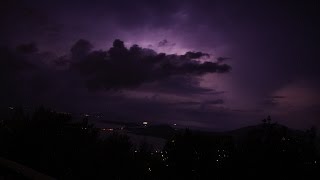Storm in Thessaly, seen from Ioannina