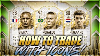 HOW TO TRADE WITH ICONS ON FIFA 22! HOW TO MAKE MILLIONS OF COINS! FIFA 22 ICON TRADING GUIDE!