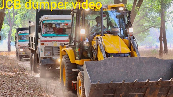 JCB 3DX ECO expat Backhoe Loader Loading Mud in Tractor 575di Mahindra  605 Tractor Loading Mud