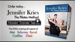 Pilates Barrel Master Trainer Series Video on DVD - Jennifer Kries