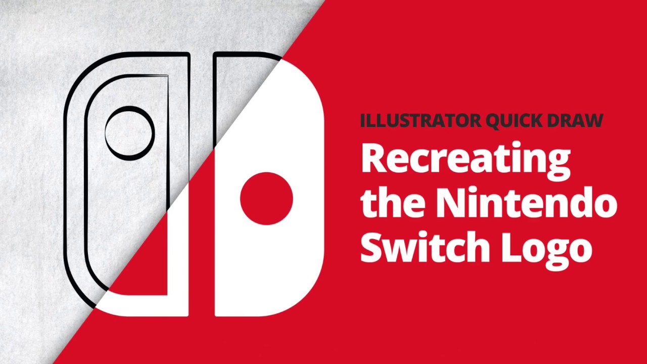 Recreating The Nintendo Switch Logo In Illustrator Youtube