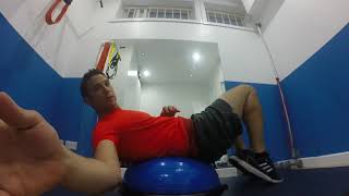 Bosu Dead Bug | Brighton Chiropractor