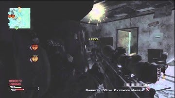 Mw3 Barret 50 cal Quad Killfeed
