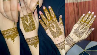 New trending mehndi tutorial (step by step)