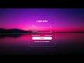 New transparent login form using html  css  codewithmuhilan coding css