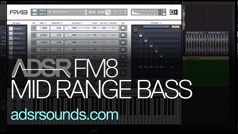 NI FM8 - Progressive Mid Range Bass - How To Tutorial