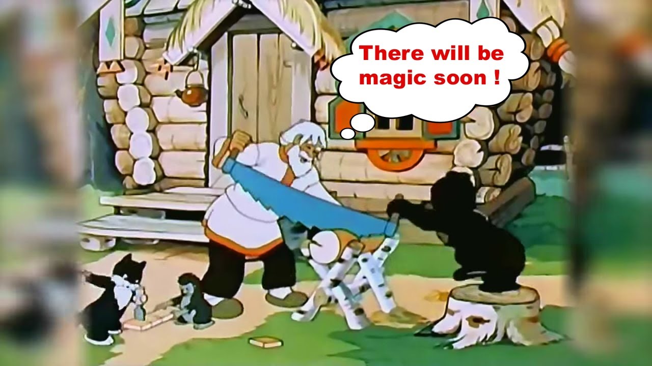 What can this wonderful mill do?! Soviet cartoon