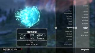 SKYRIM - Alduin 1 Hit KO Daedric Bow