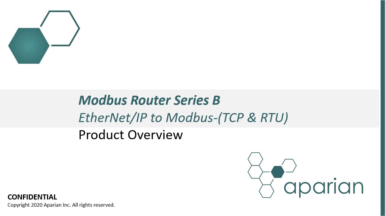 Aparian Modbus Router - YouTube