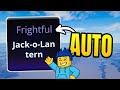Hướng Dẫn Macro Auto Appraise Cá (của lolzzn) 🔍  Săn Frightful Jack o Lantern