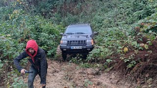 Extreme OFF ROAD 🏆Jeep Cj 4.0 vs Cherokee 5.9 V8🧭 New Road