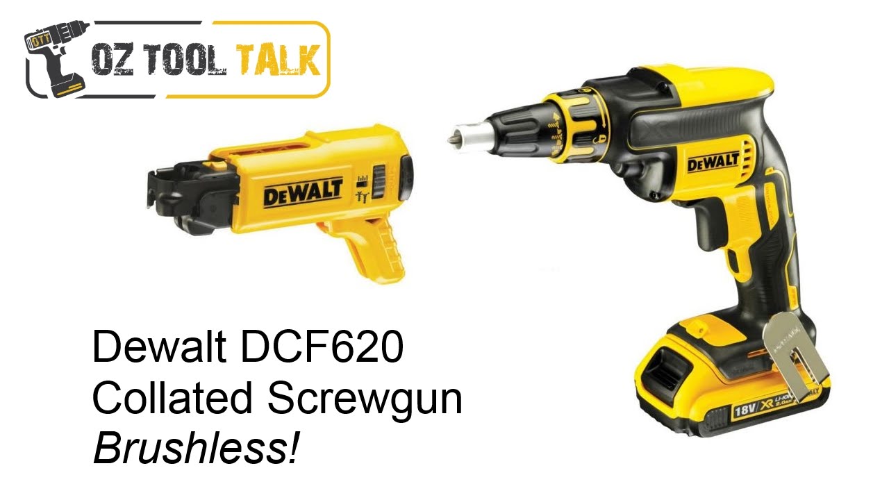 Dewalt DCF620 Brushless Drywall Screwgun Type 1 20V Gear