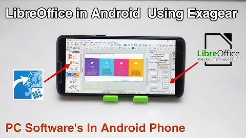 How to Install & Run LibreOffice in Android Phone Using Exagear Windows Emulator | Office in Android