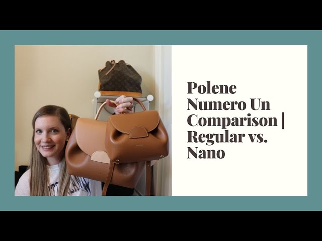 Polene Numero Un NANO vs MINI (design, size, weight, what fits, pros &  cons… ) 