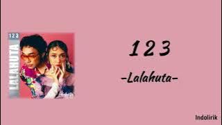 1 2 3 - Lalahuta | Lirik Lagu