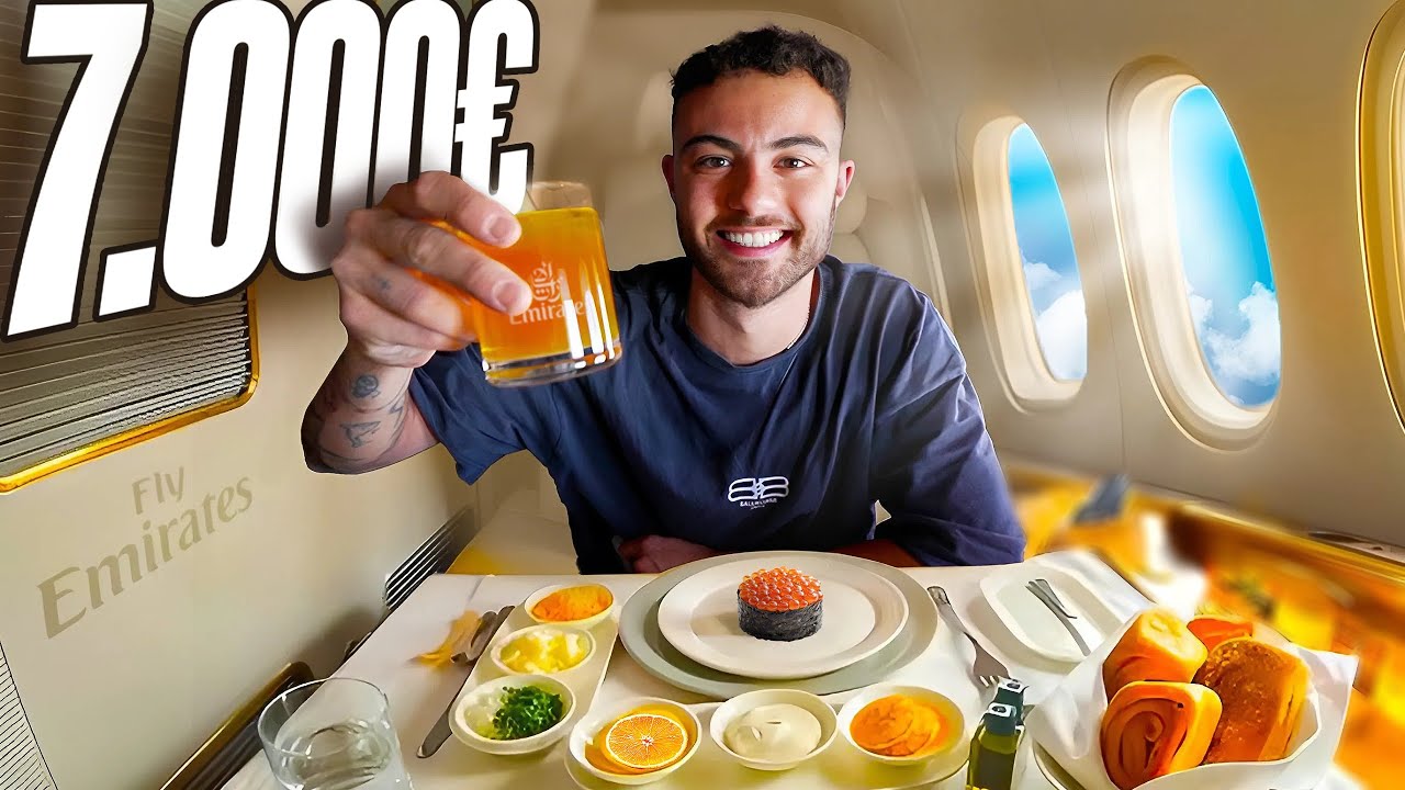 Como é Viajar em PRIMEIRA CLASSE para o Dubai (7000€)