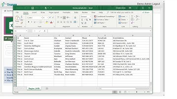 Convert Excel to Database - Trunao