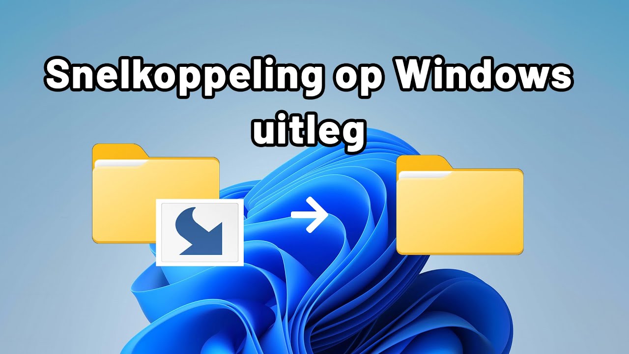 Hoe maak je een snelkoppeling naar bestand of website? - YouTube