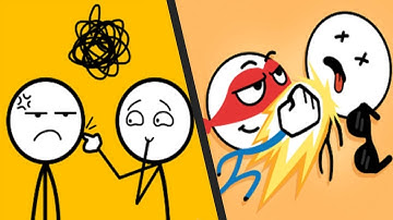 MAKE ME ANGRY vs ATTACK DRAW LINE - New Levels Super UPDATE Satisfying Double Gameplay Android ios