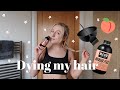 I DYED MY HAIR AND IT WENT WRONG | EMILY ROSE