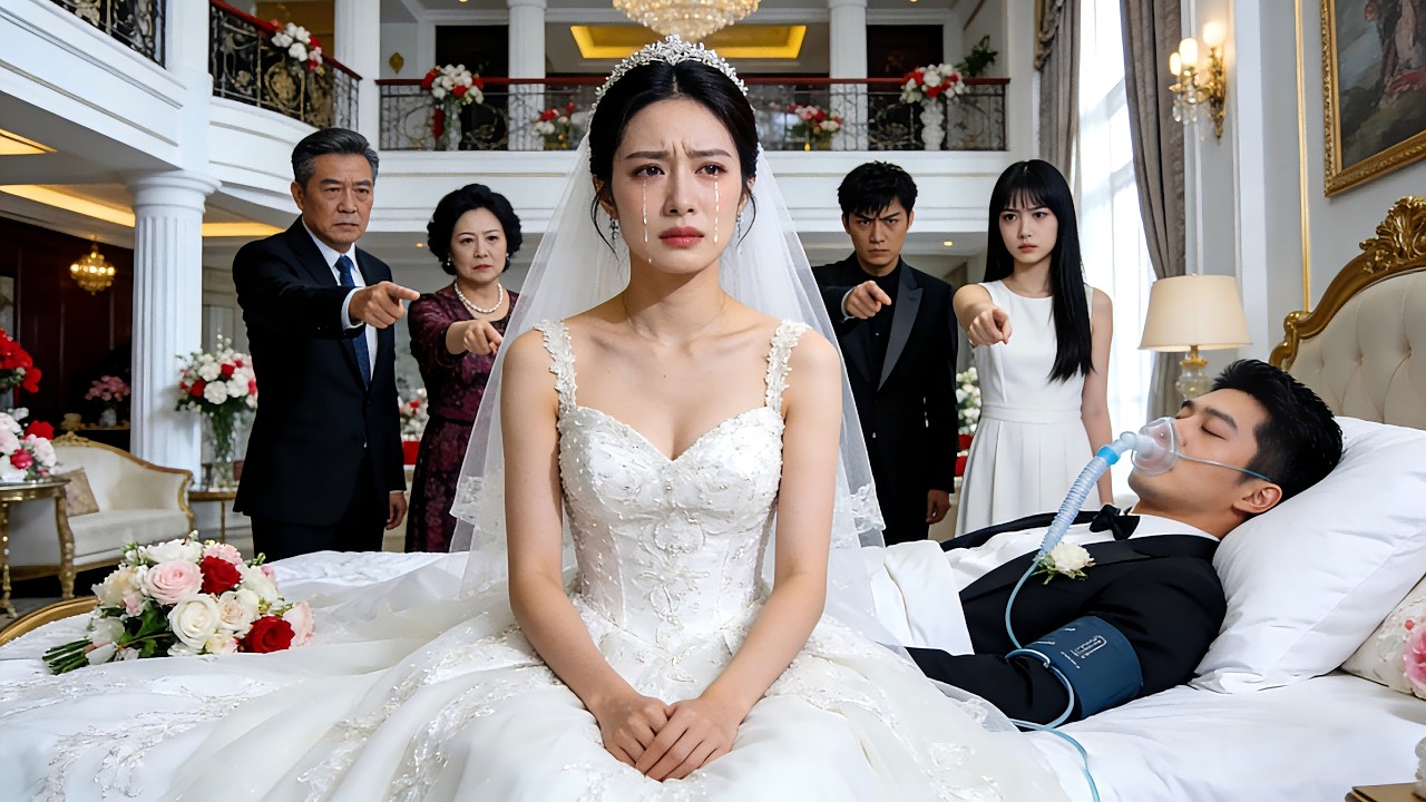 ❤️‍🔥Tricked into marrying a vegetative man. When he woke, he made my bullies kneel and beg.#drama