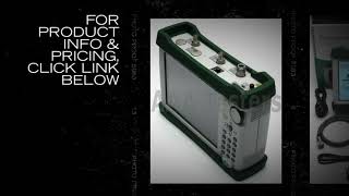 Anritsu MS2712E HandHeld Spectrum Master Analyzer w/ OPT: 9/