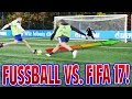 FUßBALL CHALLENGES vs. FIFA 17 CHALLENGE ⚽😎⚽ FUSSBALL (DEUTSCH) - PROOWNEZ &amp; FIFAGAMING vs. PMTV