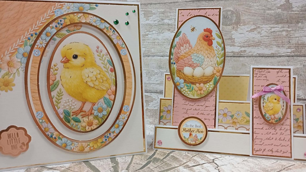 Изготовление открыток с использованием коллекции Hunkydory «Среди полевых цветов» — «Пернатые дру...