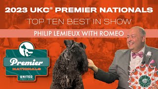 Meet 2023 Premier Best in Top Ten Winner Philip Lemieux, with Romeo