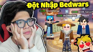 (Blockman GO) KH4NGG Đột Nhập Phòng Bedwars Gánh Team Cùng Người Lạ