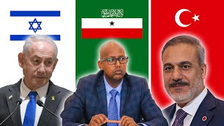 Somaliand oo Xidhiidhka u Jartay Turkey Kadib Markii Aqoonsiga JSL uu Toos uga Hor Yimid Dalkaasi