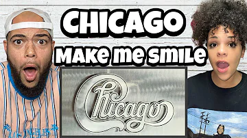 HORNS HORNS HORNS!!..|FIRST TIME HEARING Chicago -  Make Me Smile REACTION