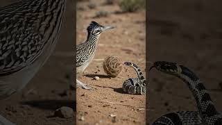 Battle for Survival! Roadrunner versus Snake.