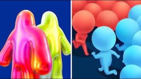 Blob Runner 3D vs Count Master 3D 4K