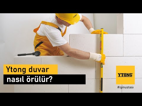 Ytong Bloklar ile Nasıl Duvar  Örülür?