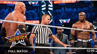 FULL MATCH - Goldberg vs Bobby Lashley WWE Title Match: SummerSlam 2021