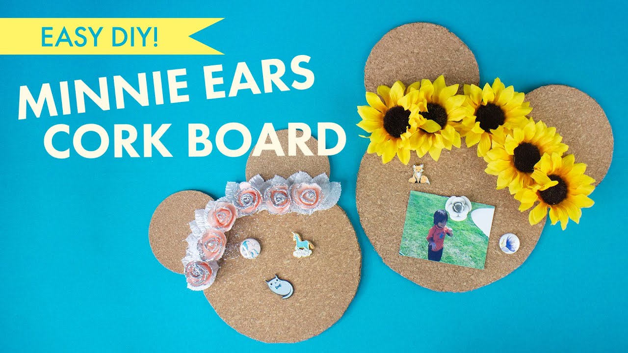 DIY Sunflower Minnie Mouse Ears Fall Sunflower Mickey Grapevine Wreath | Disney Inspired DIY  main image 2