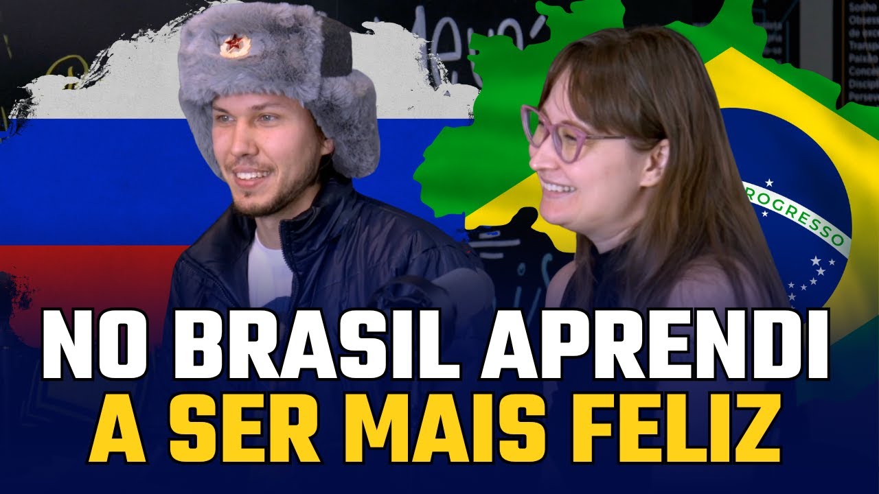 2 Russos Contam Por Que Decidiram Morar no Brasil 🇷🇺🇧🇷