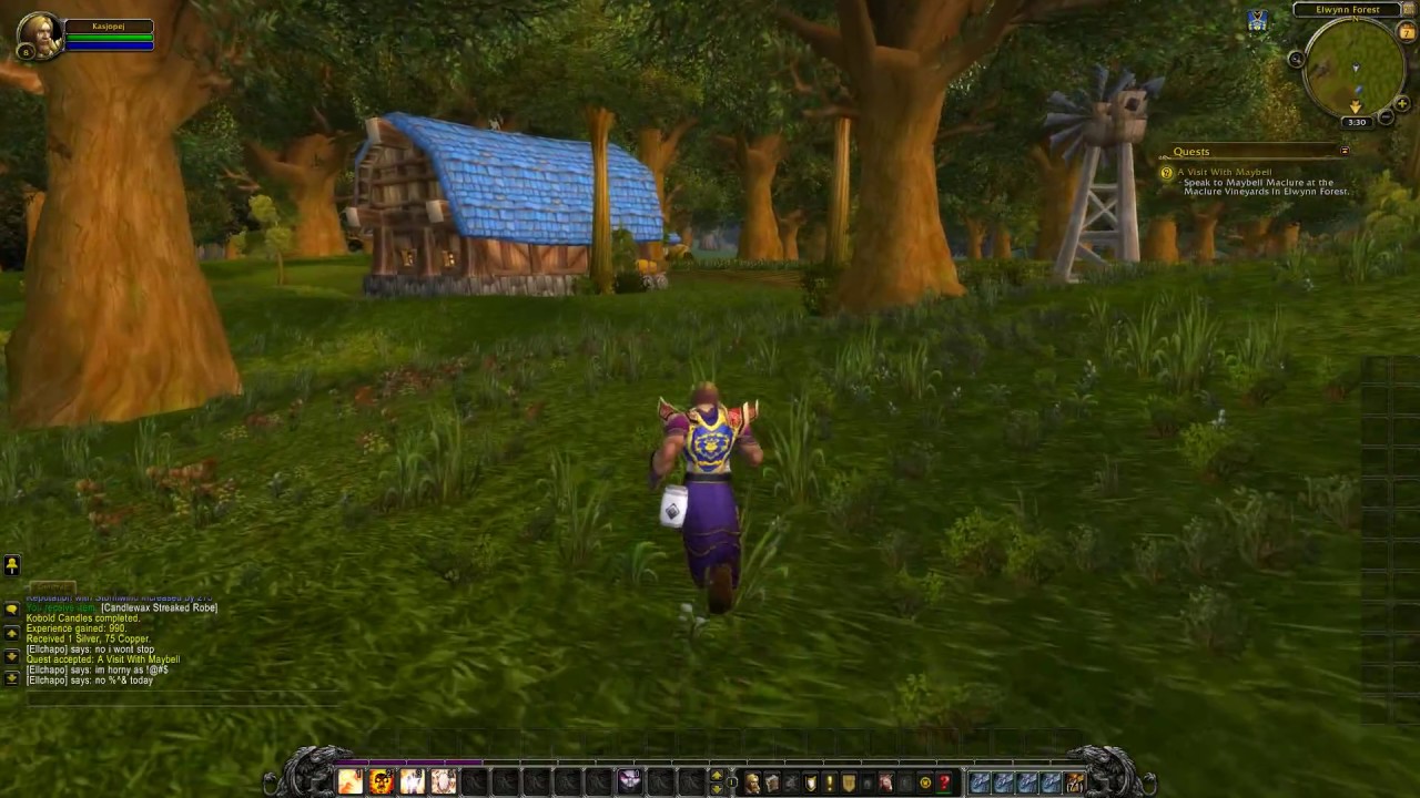 World of Warcraft - Quest Guide - A visit with Maybell.