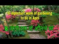 8important works of gardening to do in april vijayas creative garden  hindi urdu