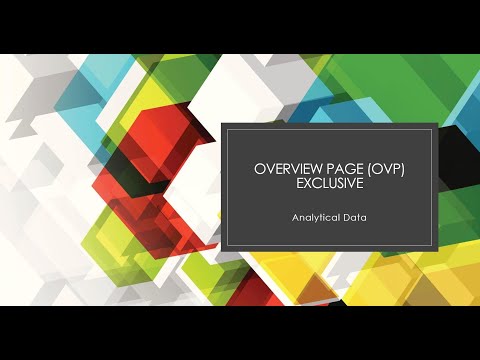 29  Overview Page (OVP) : Exclusive