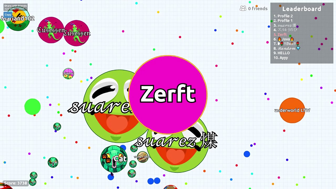  Agario And Game Like COMPILATION YouTube