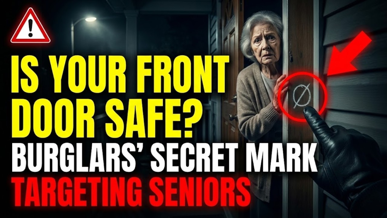 Is Your Front Door Safe? Burglars Use This Secret Mark to Target Seniors