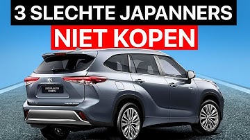 3 Beste En 3 Slechtste Japanse SUV’s Om In 2025 Te Kopen!
