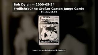 Bob Dylan - 2000-05-24 - Freilichtbühne Großer Garten Junge Garde, Dresden, 13, DE